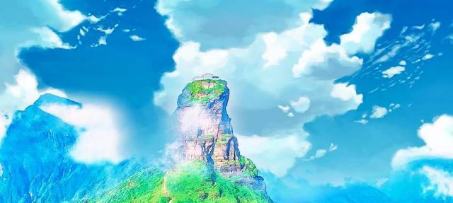 你没见过的二次元世界的梵净山,帧帧美如画