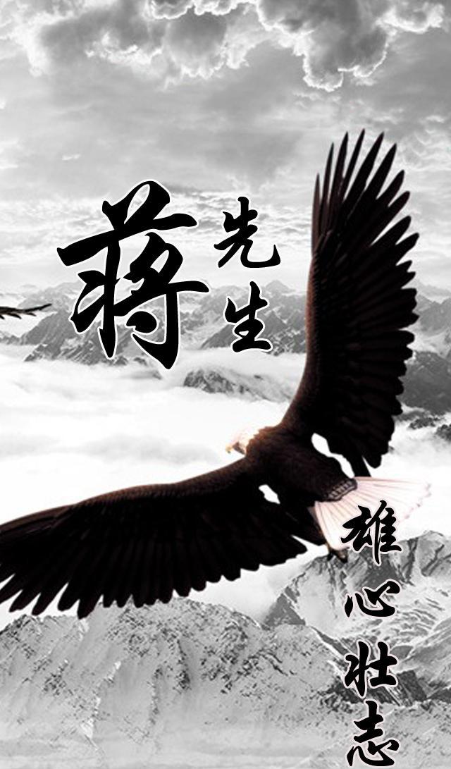 男人专属百家姓手机壁纸雄心壮志