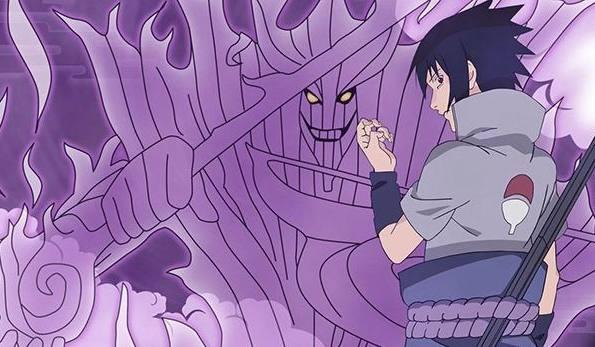 第四次忍界大战时,五影连手对战宇智波斑,被须佐能乎的力量所震撼