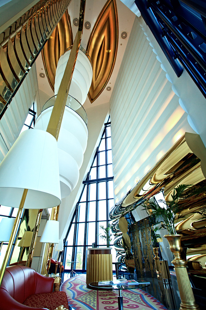 贫穷限制了我的想象, 迪拜7星级酒店内部, 太豪华了!