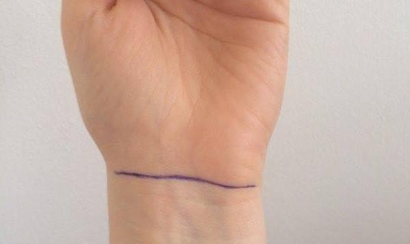 如果你的手腕上有三条或四条线, 你绝对是特别的