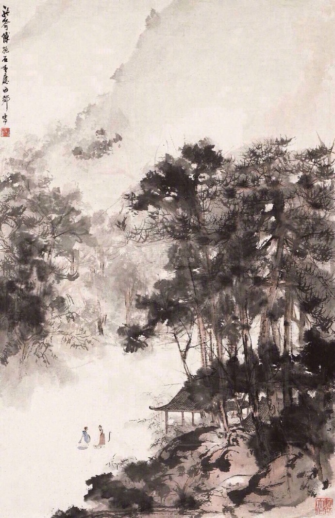 松风煮茗，竹雨谈诗…