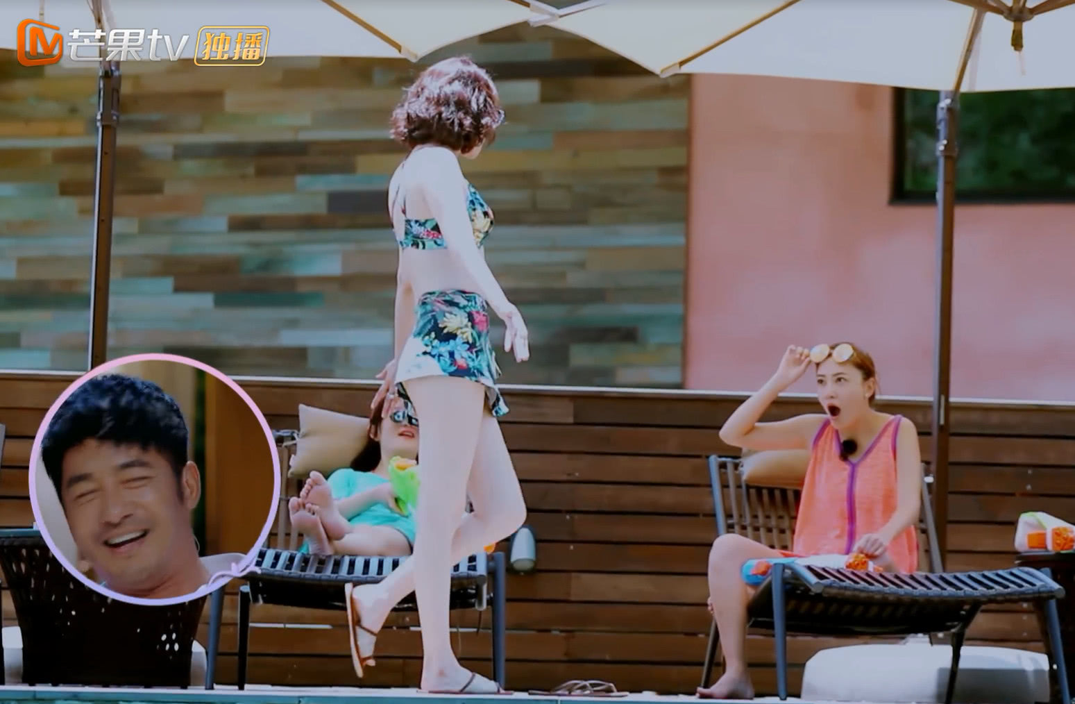 程莉莎穿泳衣亮相,郭晓冬全程不敢看,张杰说出五个字暴露人品?