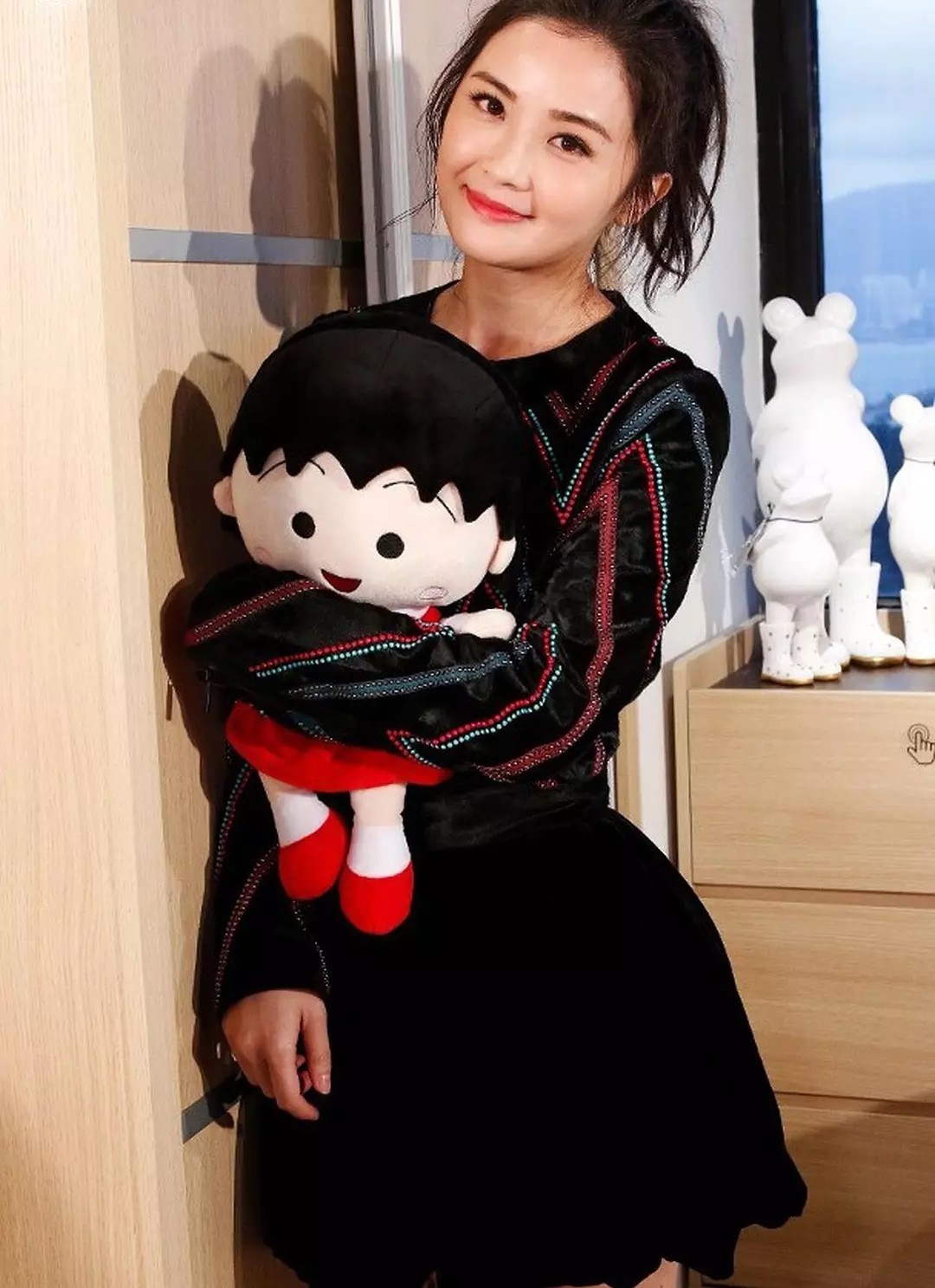 36岁阿sa近照曝光,皮肤状态好到发光,甜美可人,宛如少女!