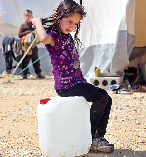 战争下11张叙利亚少女们的照片