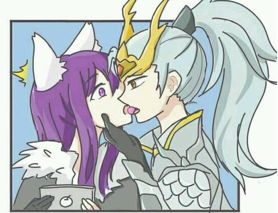 王者荣耀:《信白吃糖篇》韩信:小狐狸,你比糖好吃多了