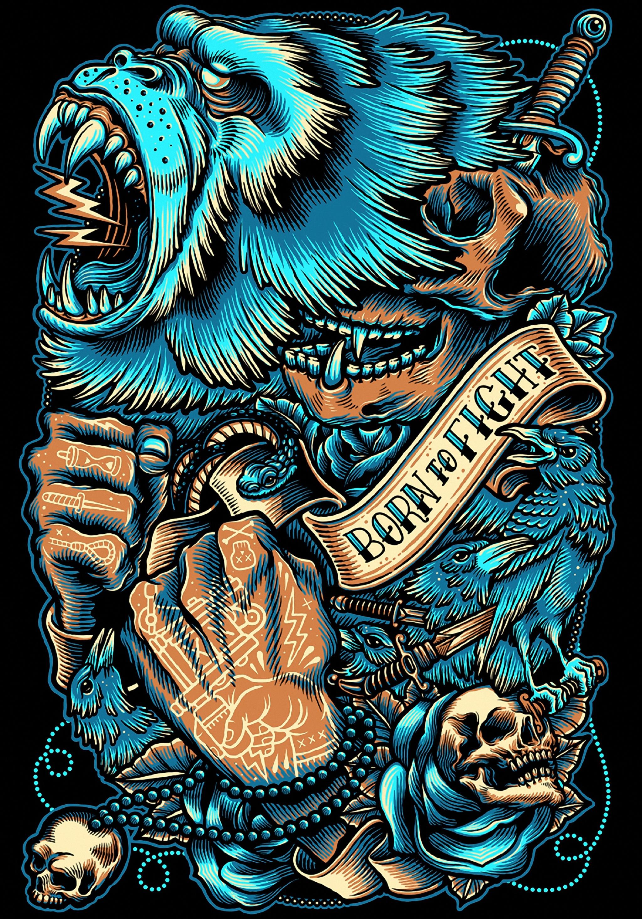 shirt design 图形设计 插画