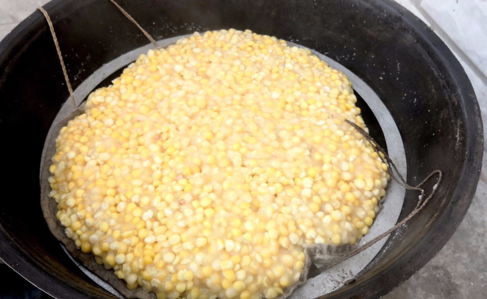 农村一道叫"豆黄"的美食 你可能都没见过