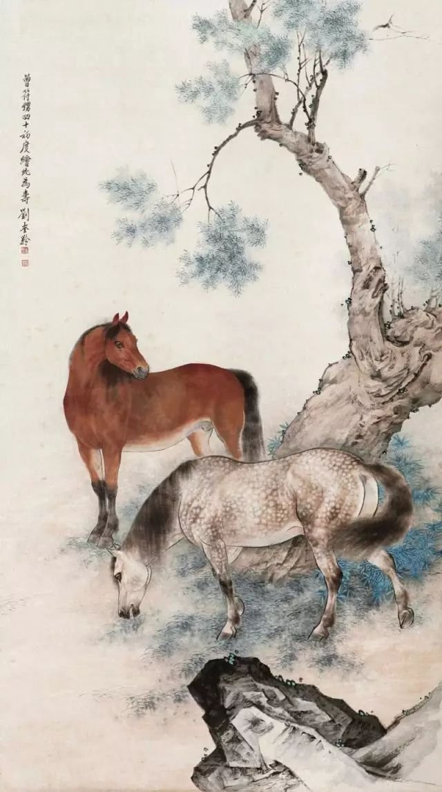 一代宗师刘奎龄工笔画欣赏,百幅高清!