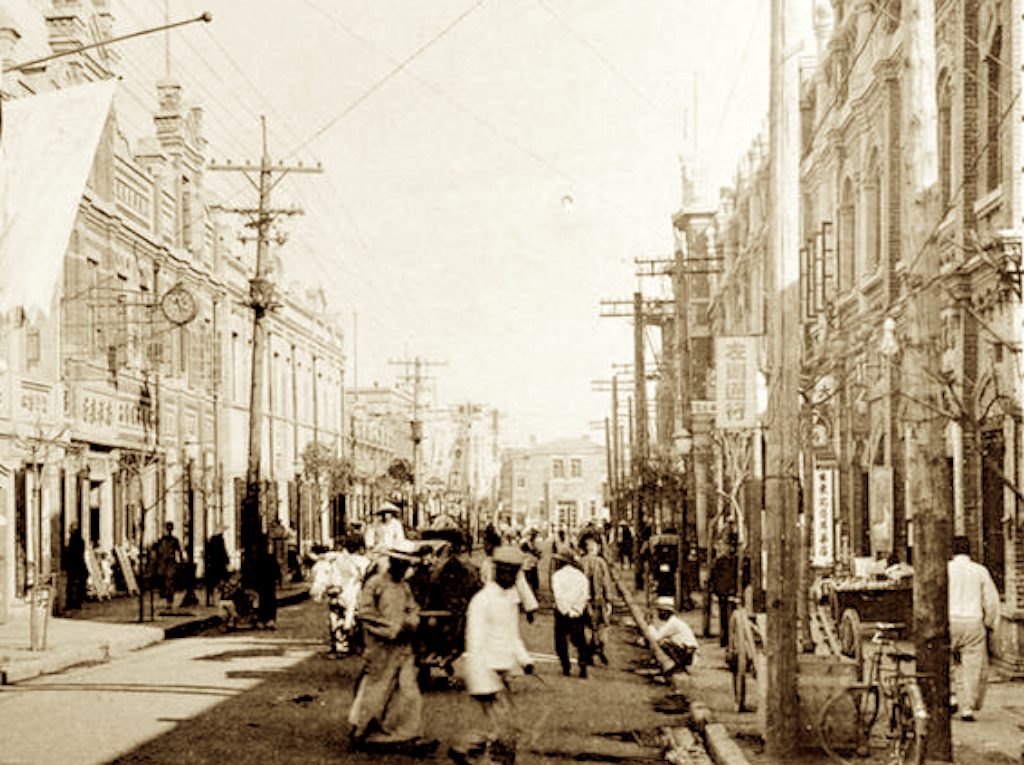 老照片丹东1930年代资料moravius
