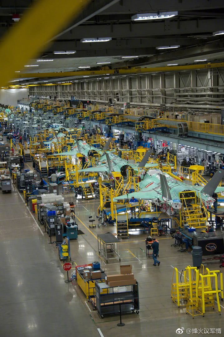 f35的生产线 歼-20要抓紧啊
