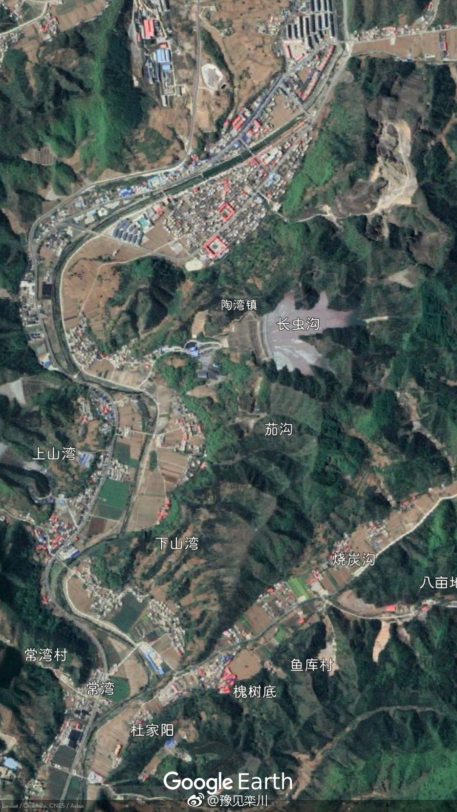 卫星看栾你能找到你家吗