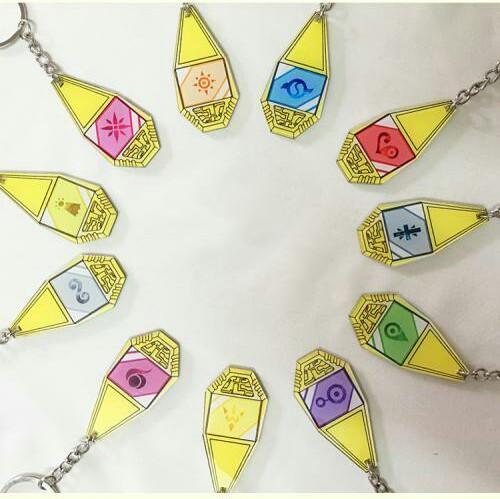 友谊徽章光子郎 知识徽章阿助 诚实徽章美美 纯真徽章素娜 爱心徽章