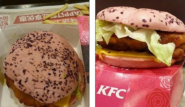 看到汉堡的瞬间,整个都懵了,这哪里是粉墨登场,简直就是买家秀好嘛,欲