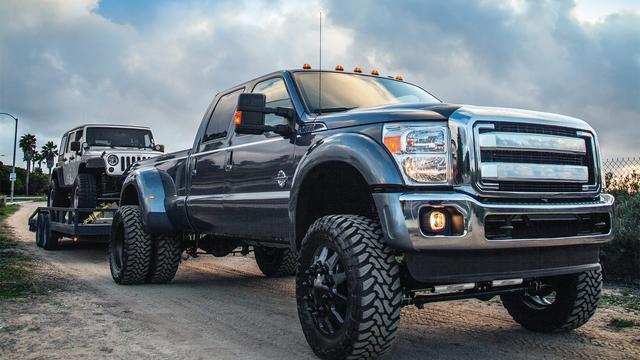不是所有的福特皮卡都叫猛禽最大的福特皮卡车高近3米