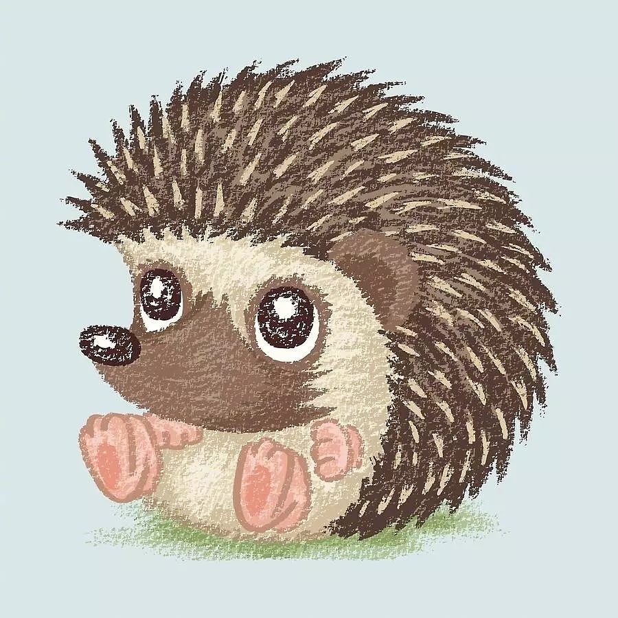 可爱的小动物插画作品日本插画师torusanogawawebp头像