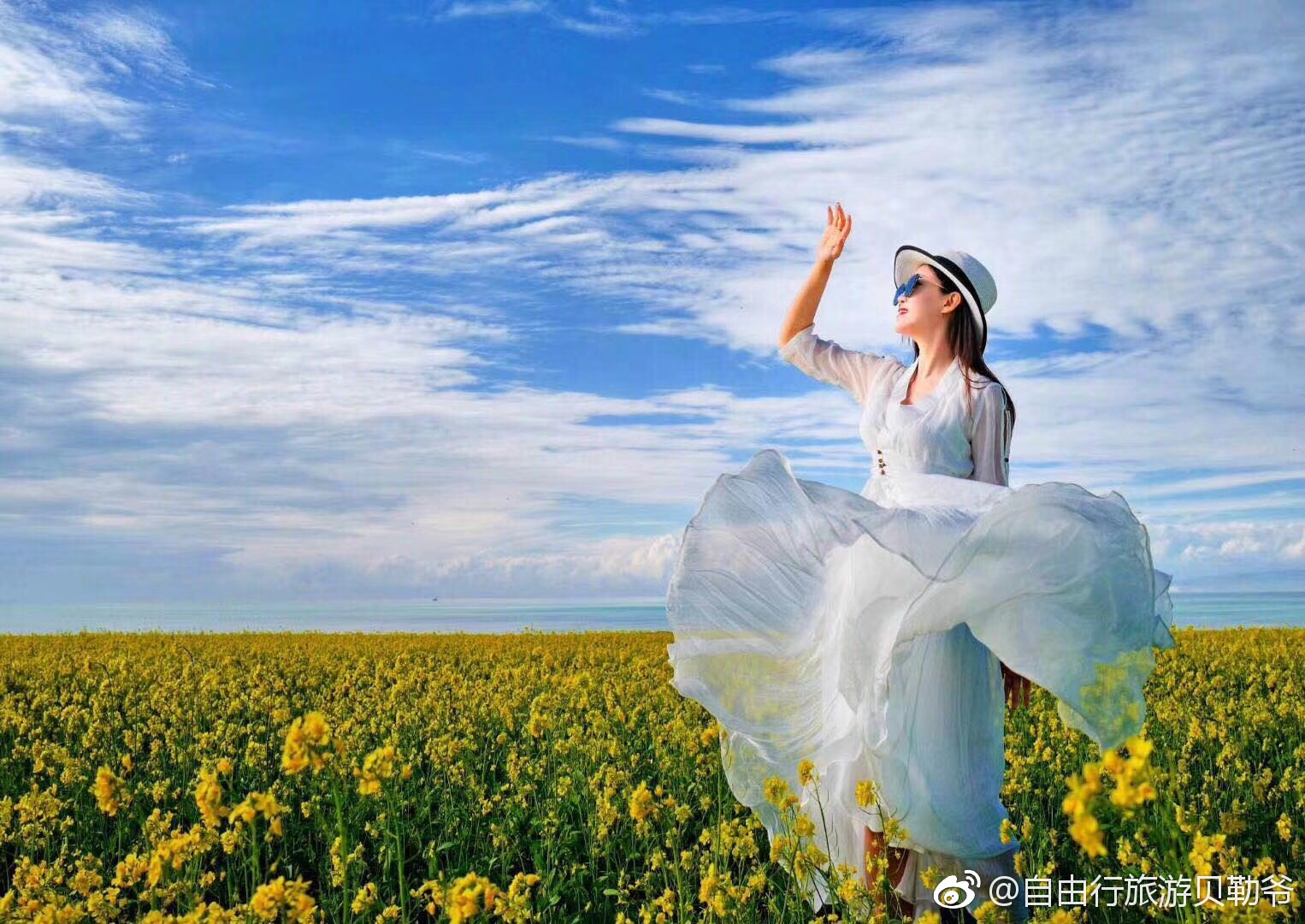 来一波美景美女图原来美景更能突出美女