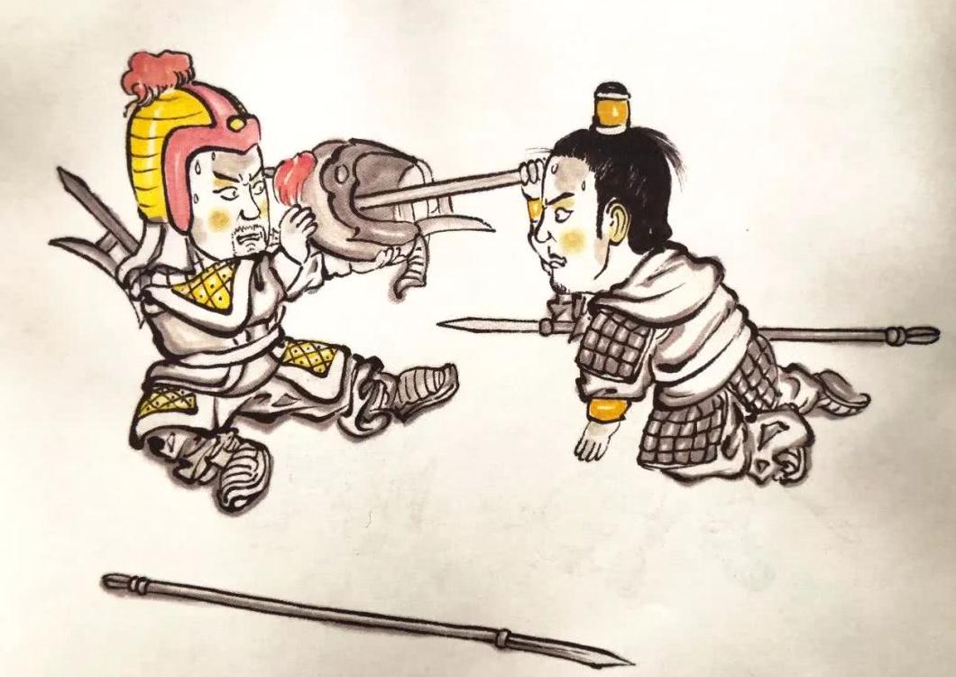 三国第二十九回太史慈酣斗小霸王