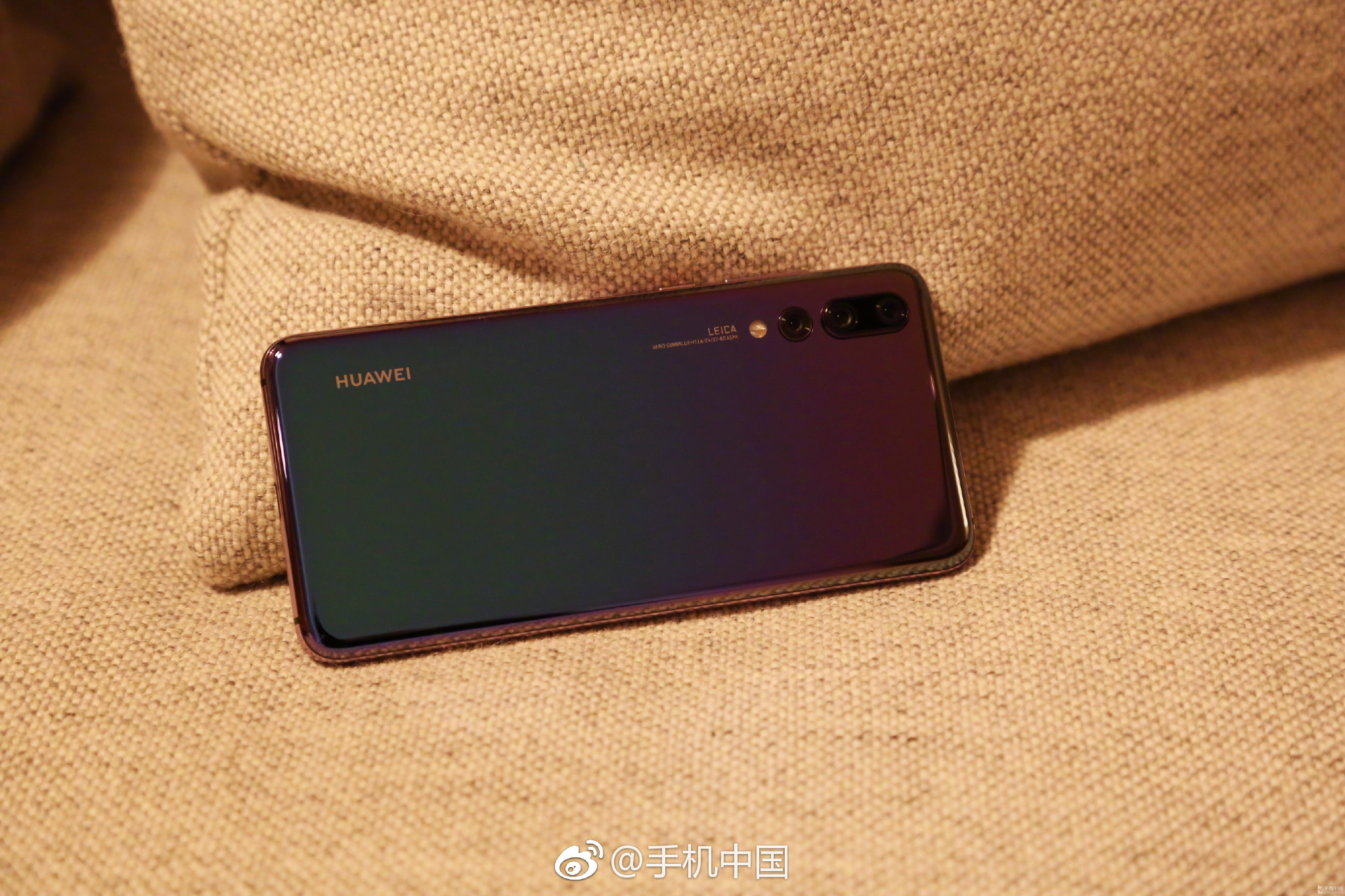 华为p20 pro图赏 渐变极光色了解一下