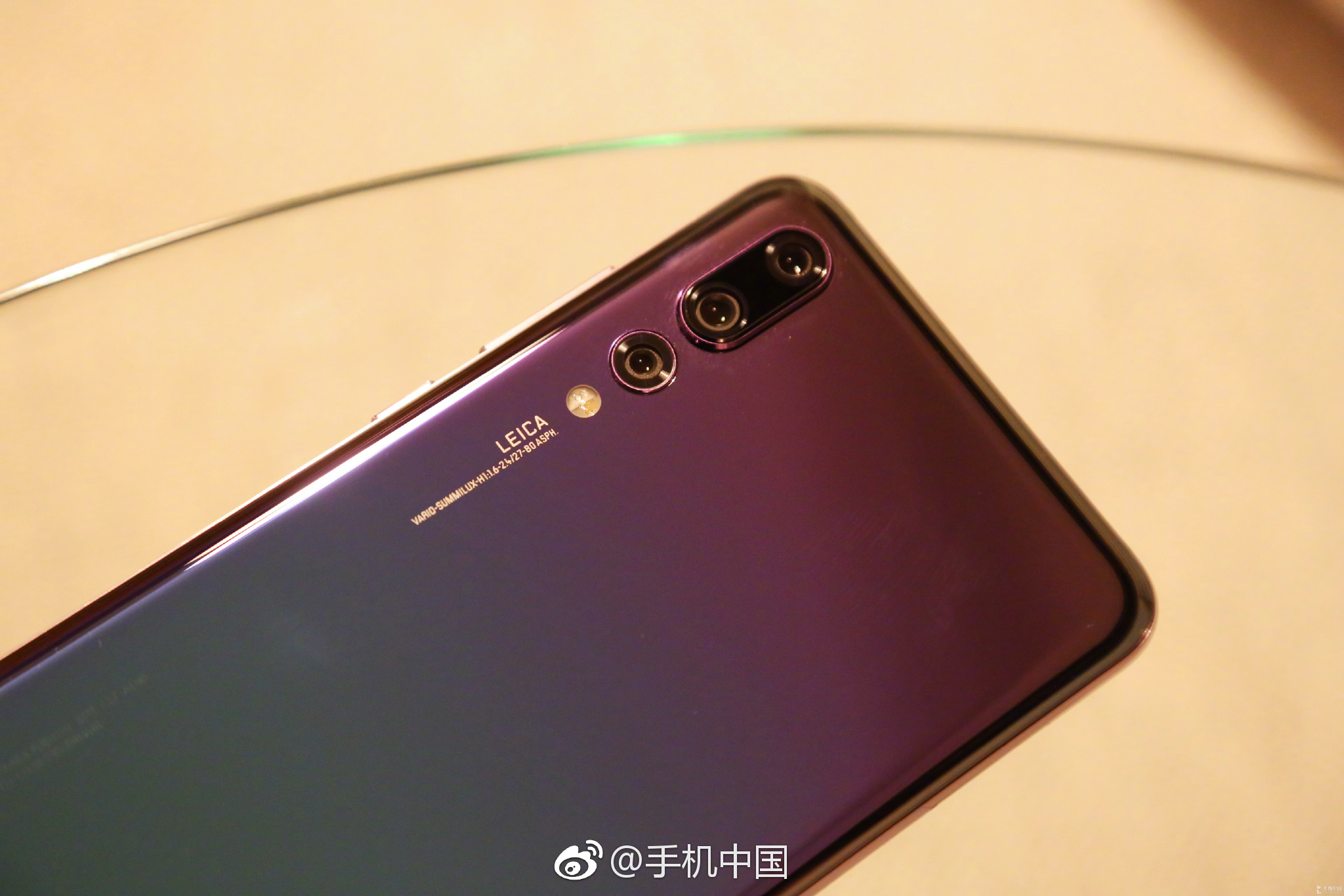 华为p20 pro图赏 渐变极光色了解一下