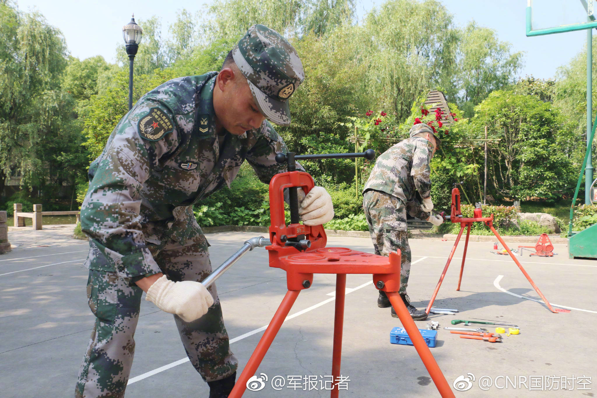 战略支援部队群众性比武练兵不含糊