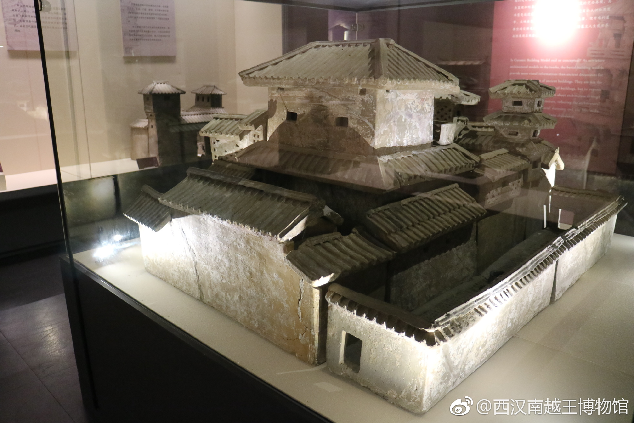 这是此次临展中体量最大的陶院落