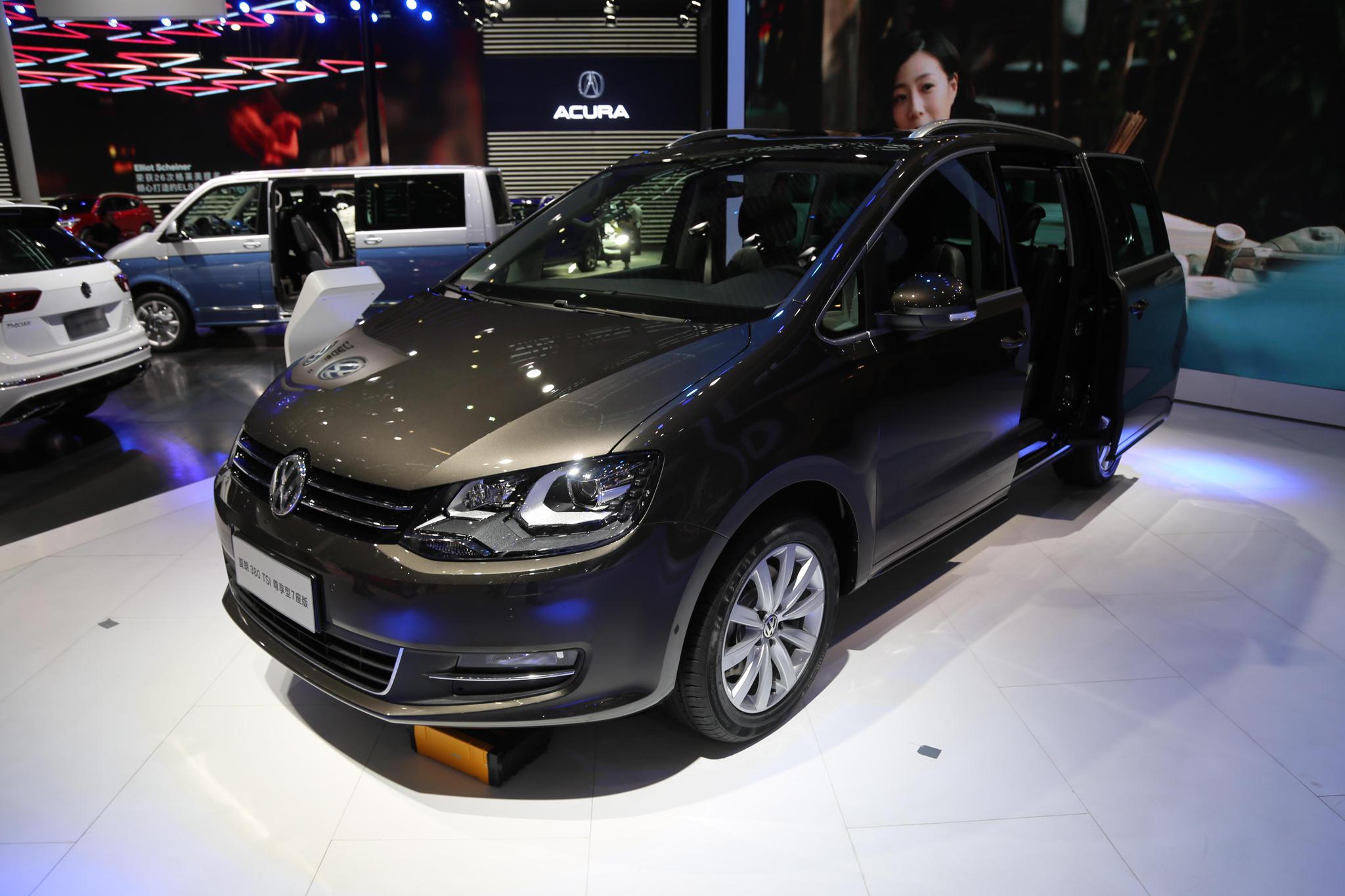 盐城国际车展进口大众夏朗sharan7座版尊享型即将亮相