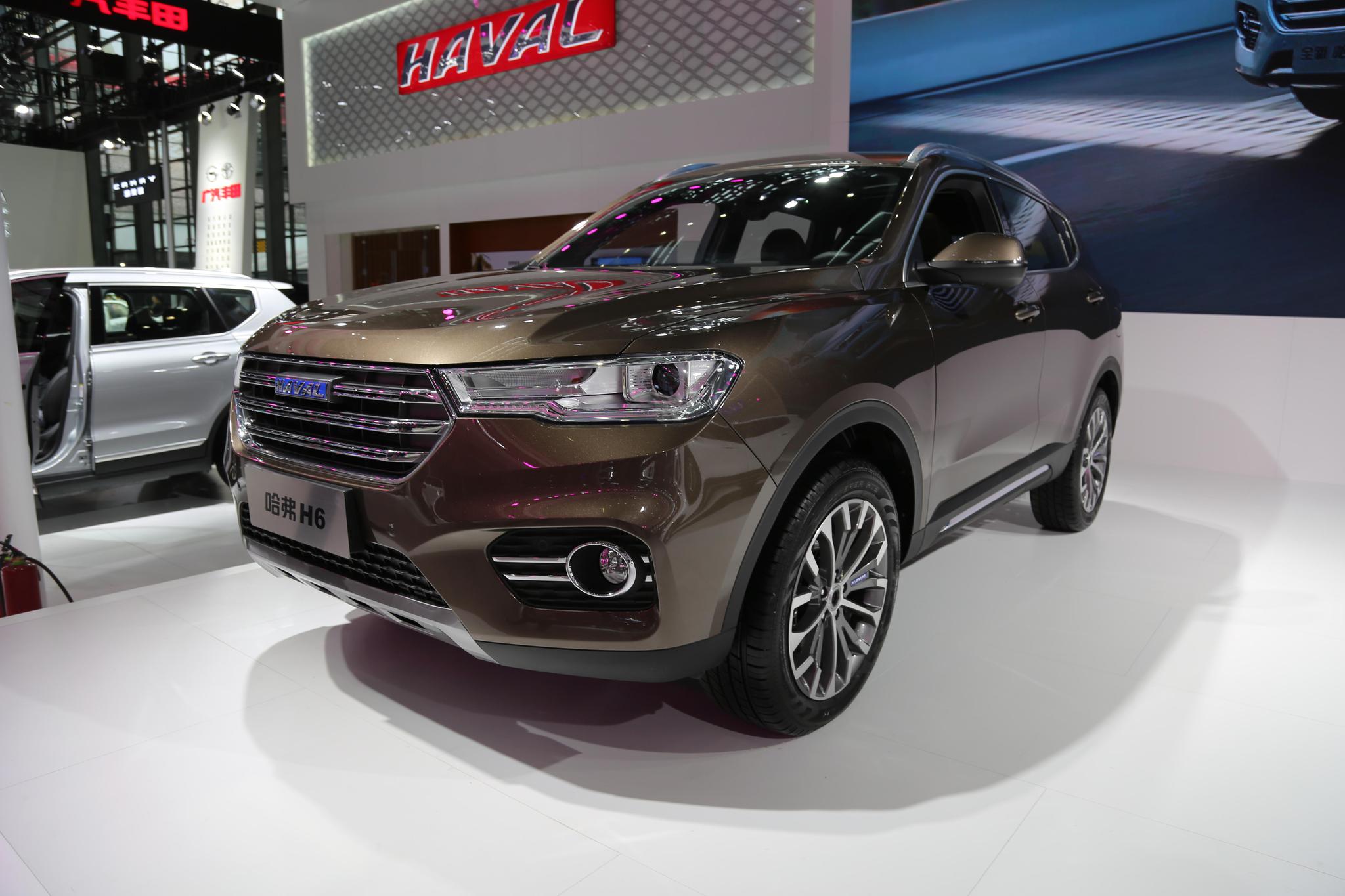 国民神车,长城哈弗h6 蓝标版,2018深港澳车展实拍!