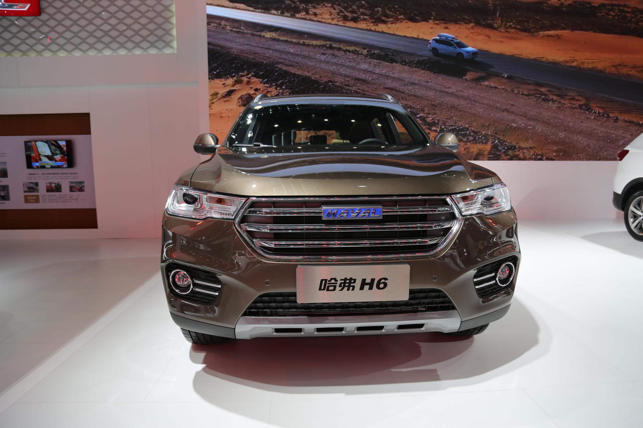 国民神车,长城哈弗h6 蓝标版,2018深港澳车展实拍!