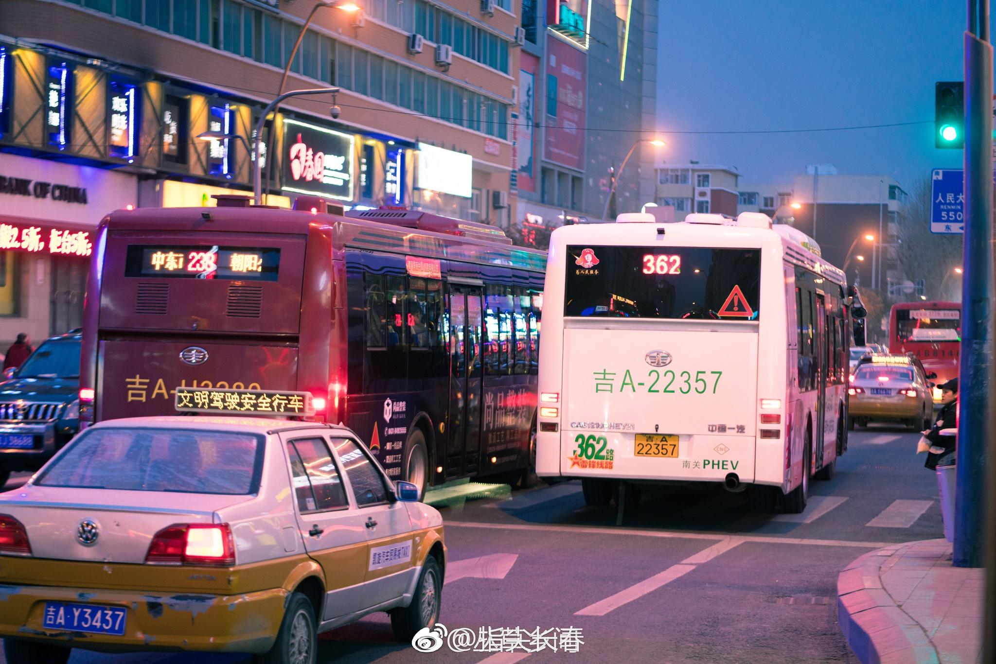 长春的同志街桂林路商圈街景点赞