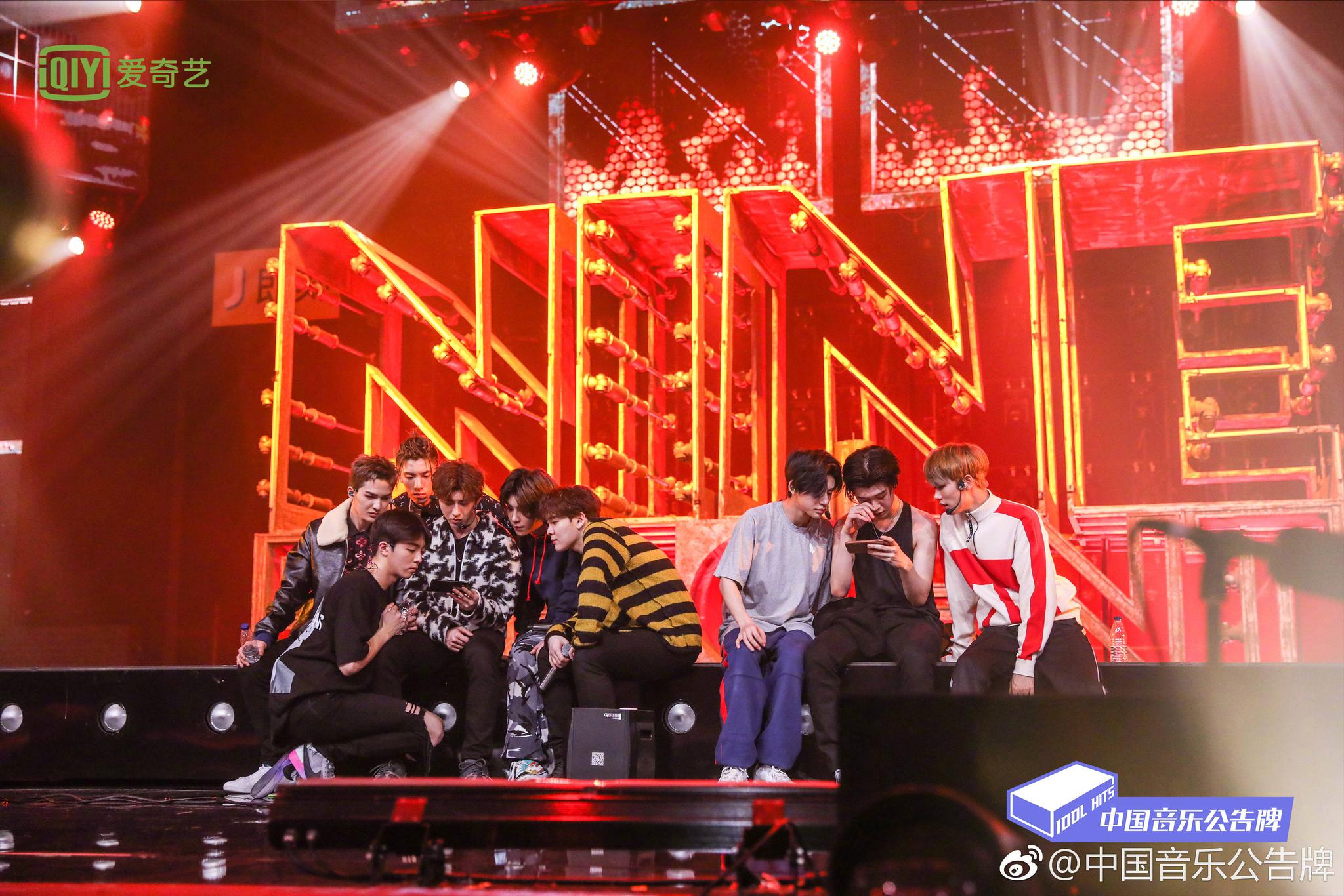 ninepercent中国音乐公告牌《创新者》花絮图蔡徐坤,陈立农,范丞丞