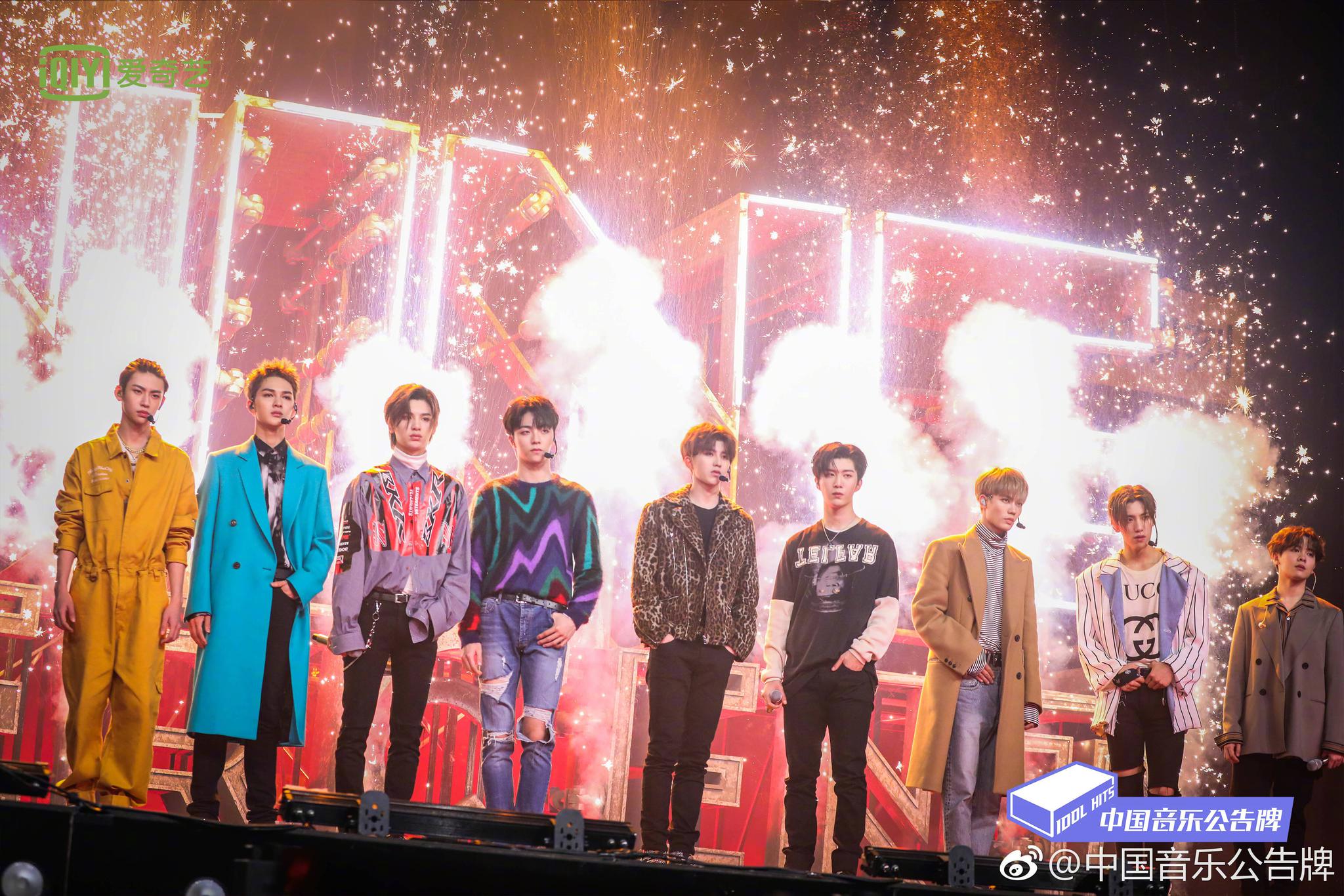 ninepercent中国音乐公告牌《创新者》花絮图蔡徐坤,陈立农,范丞丞