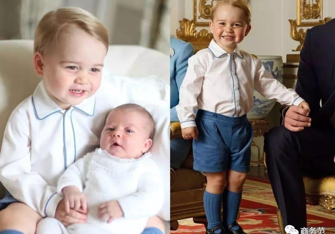 乔治小王子穿300块衬衫, 过5岁生日, 最红小icon带货能力超强!