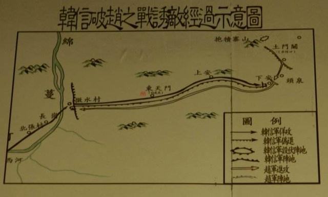井陉之战:韩信背水列阵,全歼赵军,生擒赵王