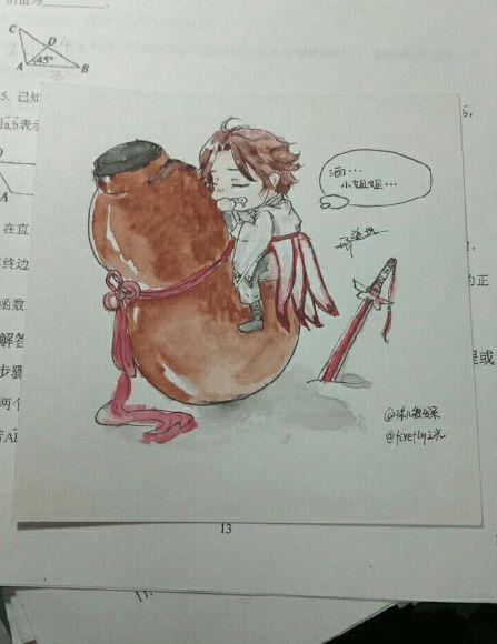 王者荣耀:网友手绘恶搞英雄,庄周鲲被偷了,cp灵魂互换会怎样