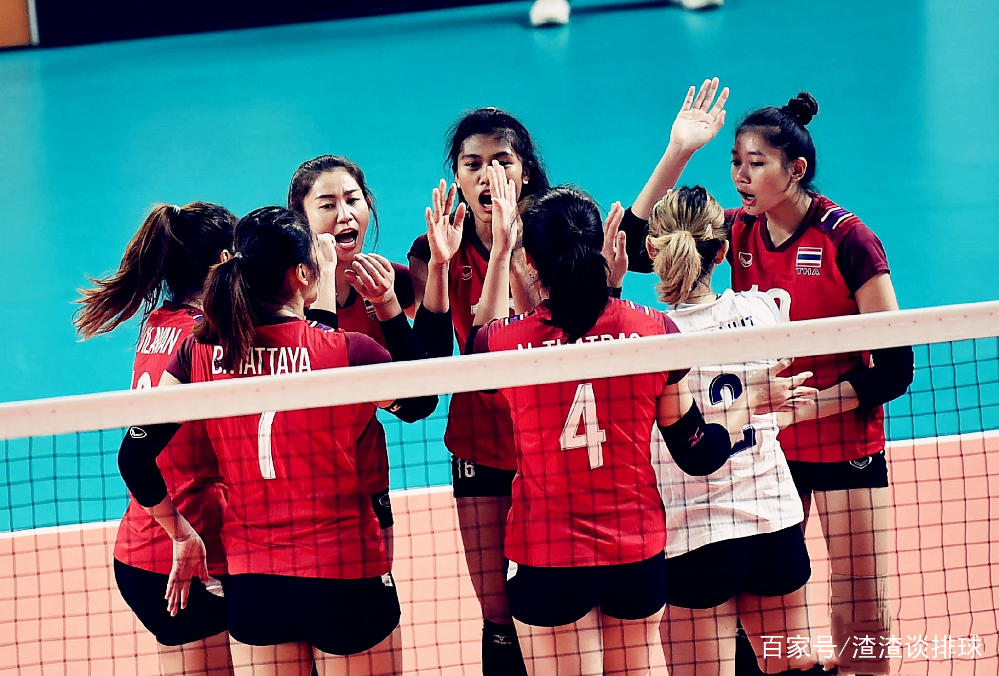 亚运会:泰国女排3-1韩国女排晋级决赛,全场技术