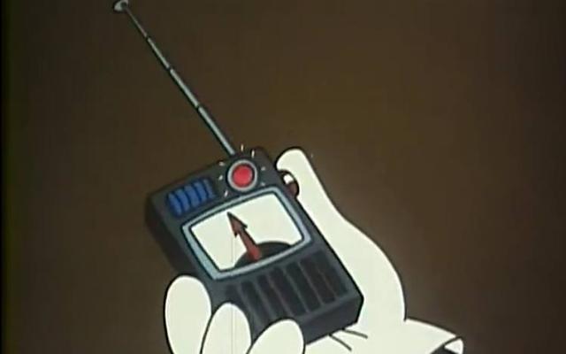 神奇,手握自动扫描机,那个类似手机的扫描机可以自动扫描出哪里有老鼠