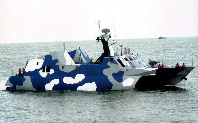 022导弹艇现身东海演习现场,打破"退役"谣言,一作用无可替代