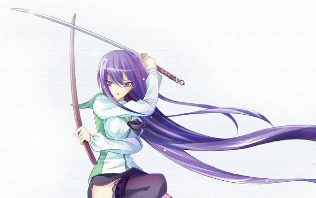 毒岛冴子是《学园默示录》中的角色,其身份是毒岛家族的公主,身份也算