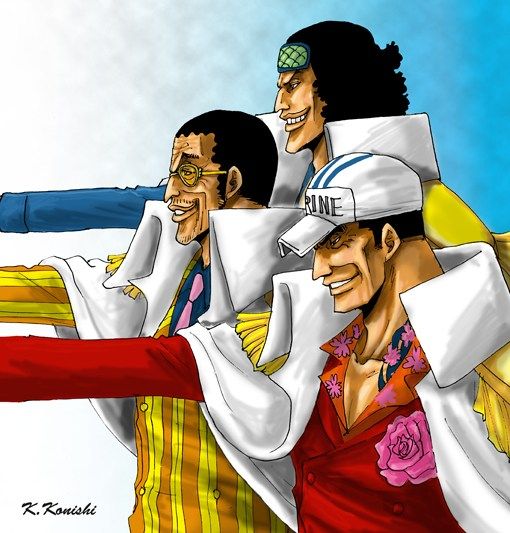 海贼王中,尾田在设定上为什么只设置了三个大将,有什么玄机呢|罗宾|大