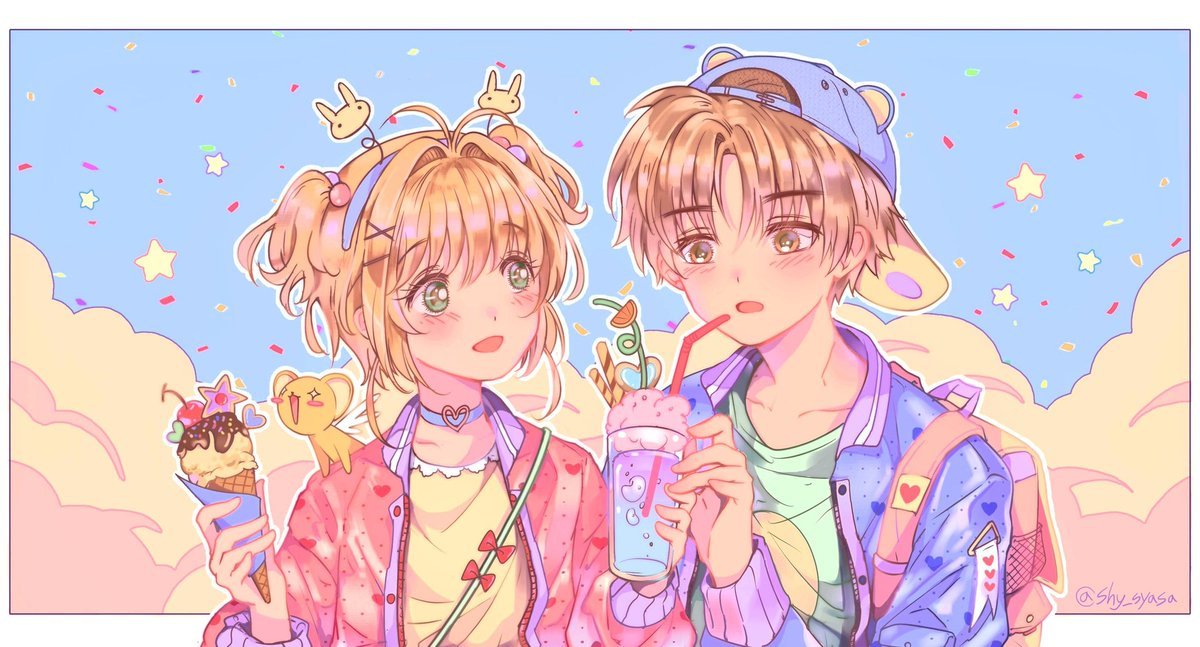 小狼和小樱要永远在一起呀twishysyasa