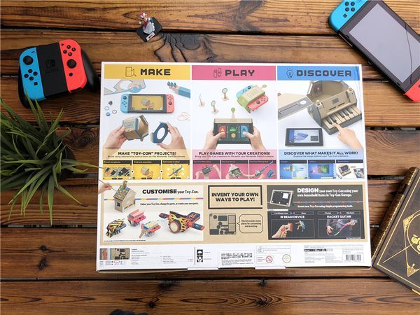 任天堂labo开箱与试玩|任天堂|纸板|游戏_新浪新闻