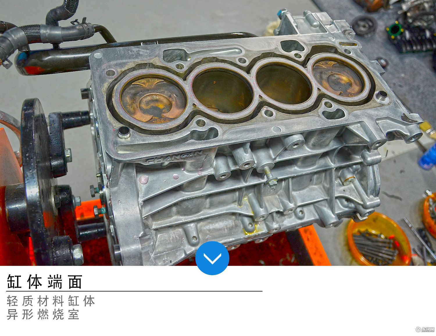 拆解新款长安cs75发动机 看动力,油耗表现以及都有哪些技术含量
