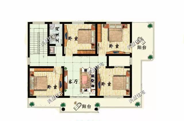 77平方米占地面积:127.97平方米主体造价:25万左右占地尺寸:15.
