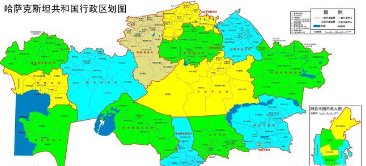 哈萨克斯坦的领土跟印度差不多大为什么人口却只有1000多万