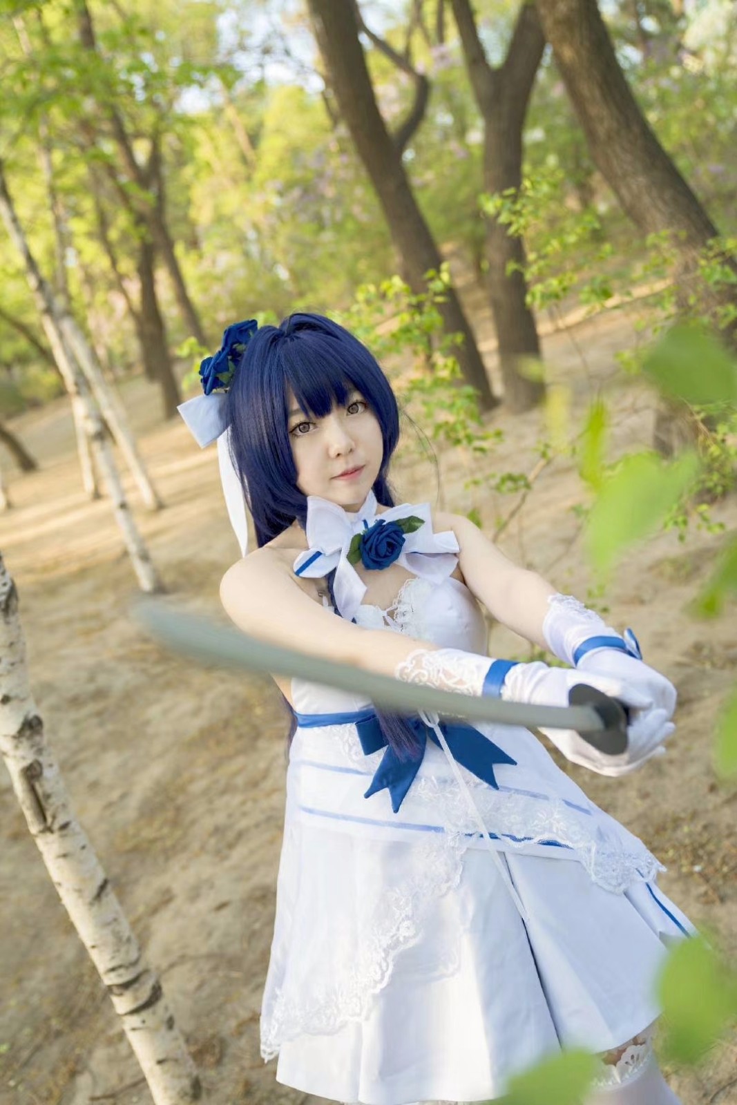 cosplay崩坏三雷电芽衣花嫁