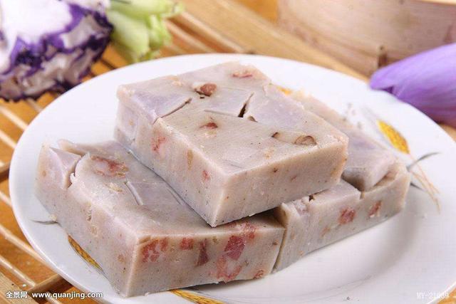 中华粤菜广州菜:芋头糕!