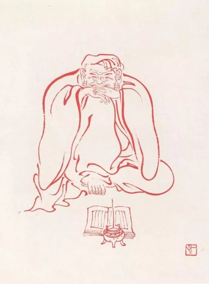 弘一法师经典罗汉图108张