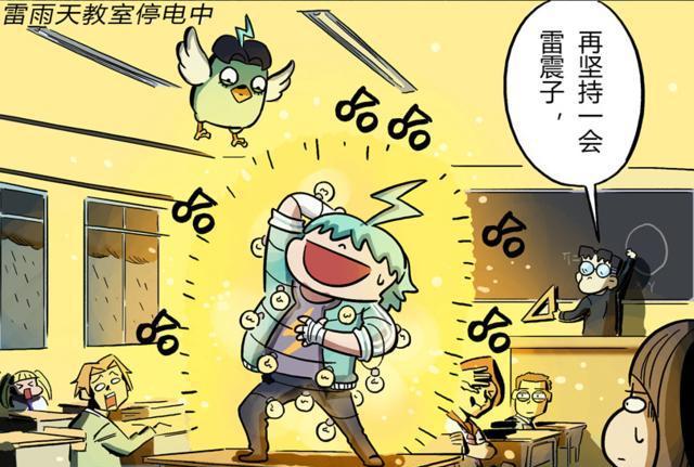 非人学园:上课不在状态的雷震子,最得老师的喜欢?