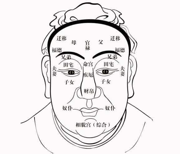 传统相术十二宫解三